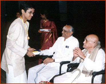 Madras boy is 'Budding Vidwan'