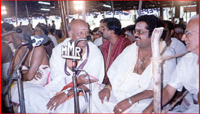 The annual Thyagaraja aradhana