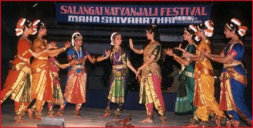 Dancing away on Shivarathri